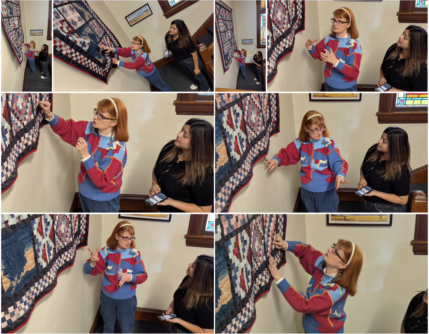 The Quilt: Anne Gibson’s Gift to Clark Labs (Now Clark CGA)